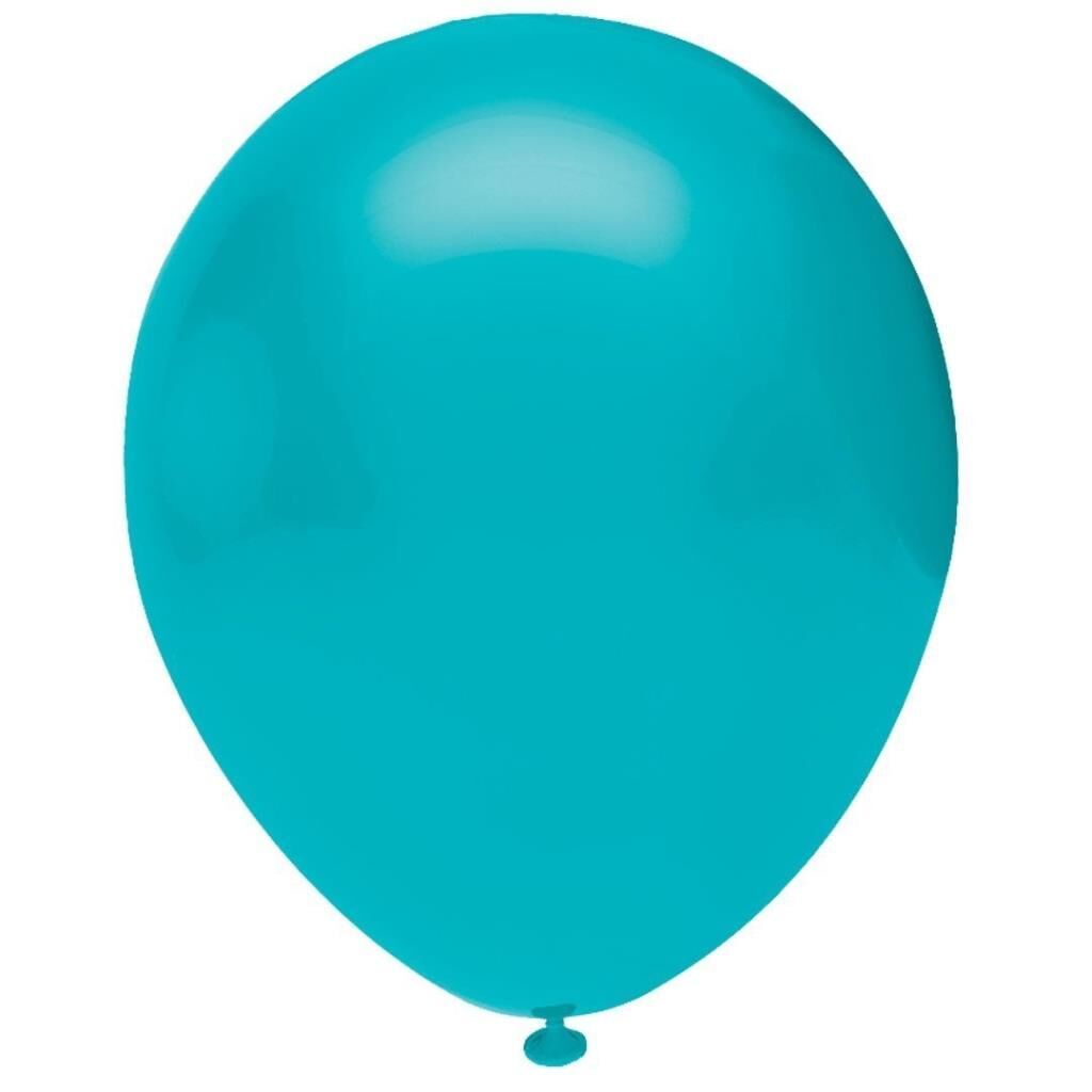 12'' METALİK AÇIK MAVİ (TURKUAZ) BALON ( H.G.)