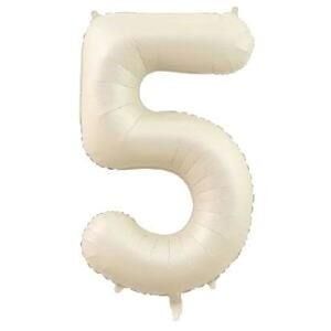 34'' FOLYO BALON RAKAM -5- KREM