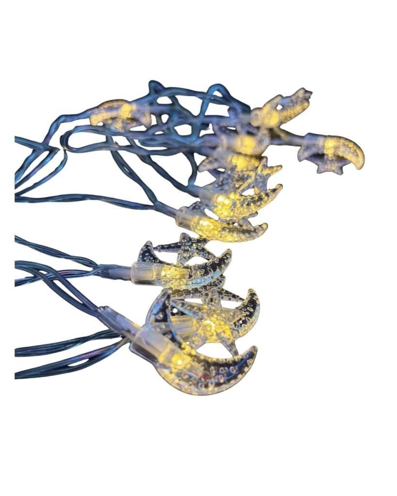 1.5 MT PİLLİ TEK YILDIZLI HİLAL RAMAZAN LED