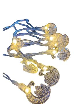 1.5 MT PİLLİ CAMİ HİLAL RAMAZAN LED