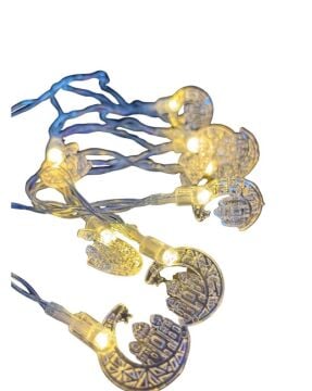 1.5 MT PİLLİ CAMİ HİLAL RAMAZAN LED