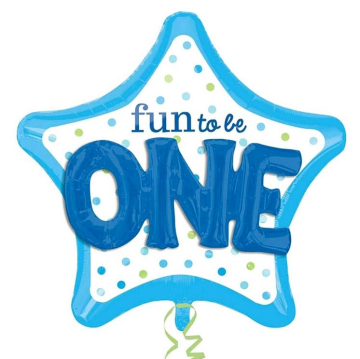 Fun To Be One Boy Folyo Balon 36''