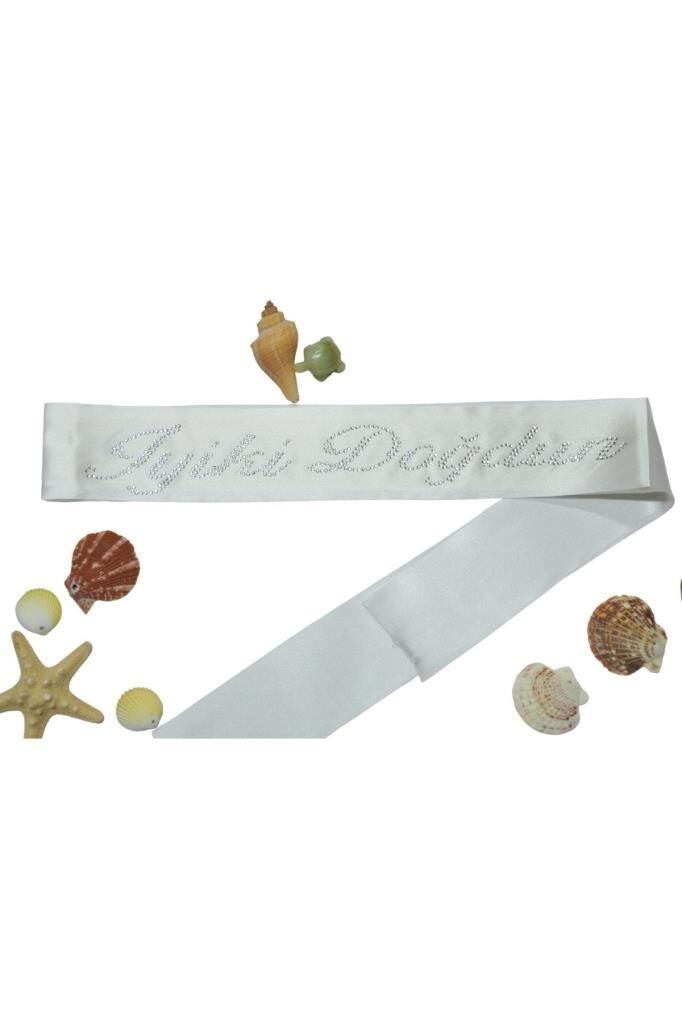 İYİ Kİ DOĞDUN BASKILI KUŞAK MAVİ GOLD