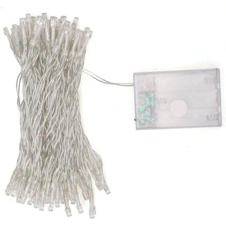 Pilli Karışık Renkli Led 10 Metre