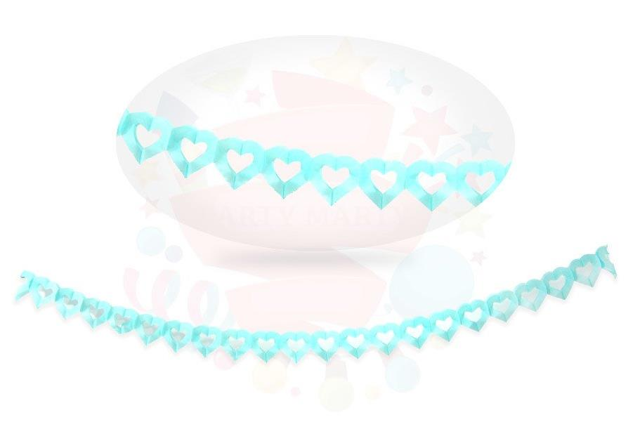 KALP UZAR ZİNCİR SÜS MAVİ