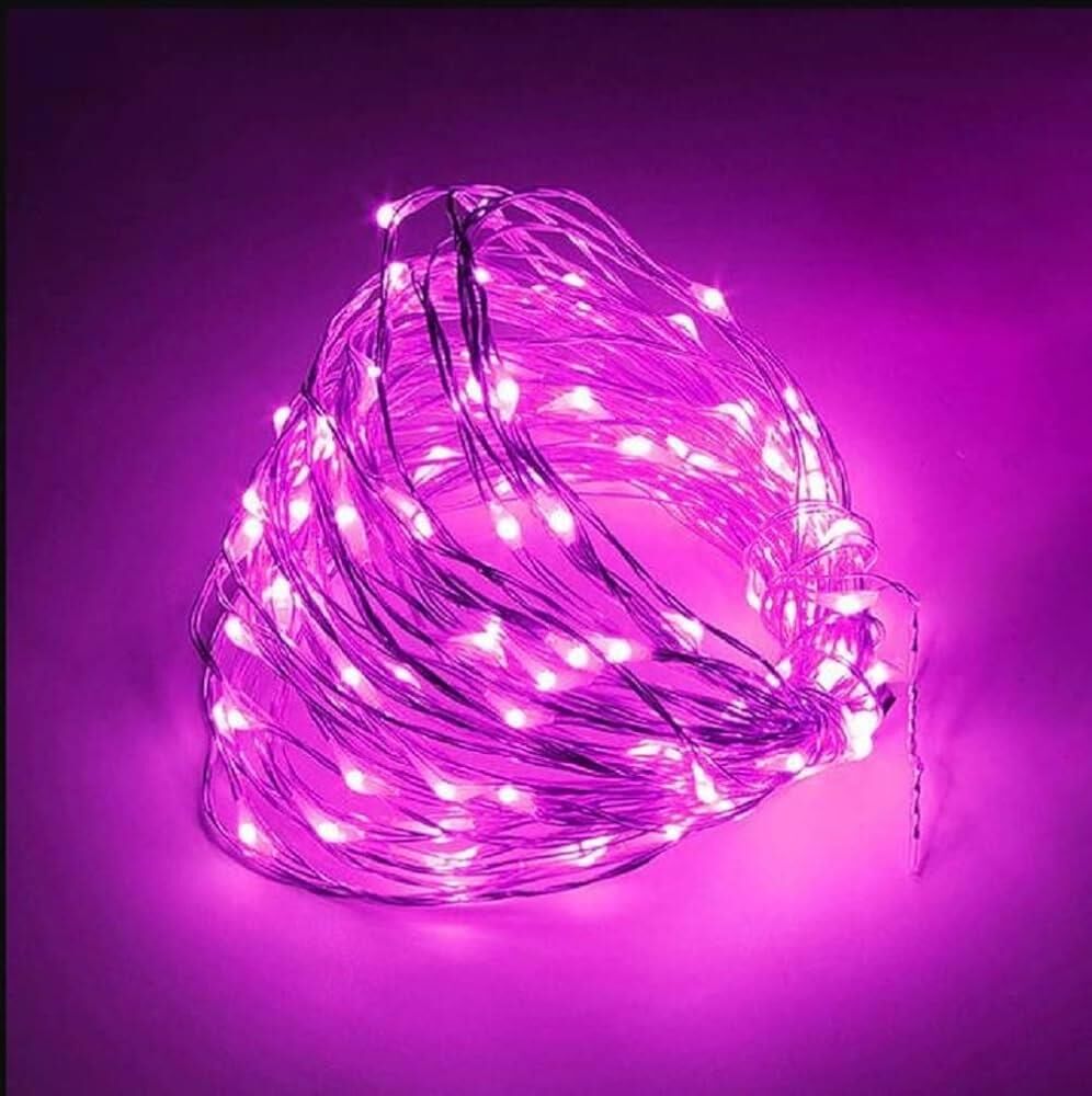 PERİ LED 10 METRE - PEMBE