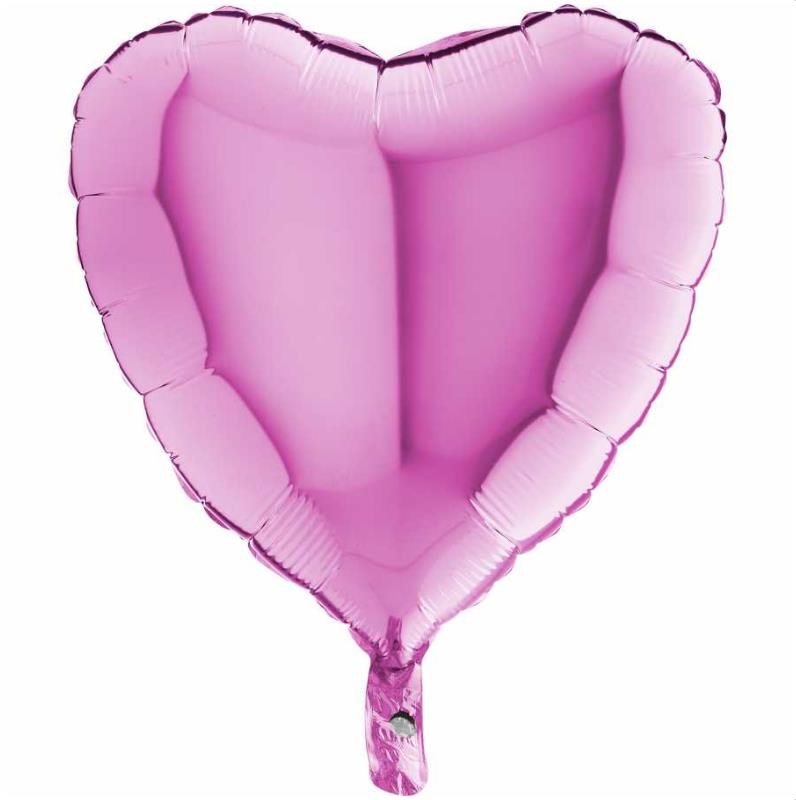 HEART 18'' FUSHİA (SOLİDE)