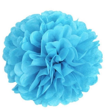 Ponpon Süs Toz Mavisi