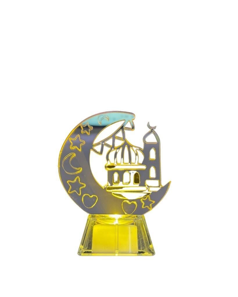 RAMAZAN LEDLİ AYNA TEALİGHT 10CM