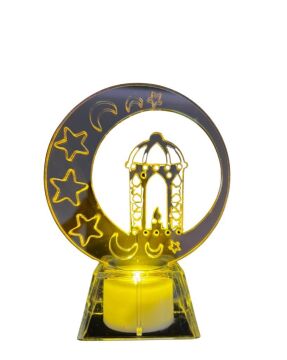 RAMAZAN LEDLİ AYNA TEALİGHT 10CM
