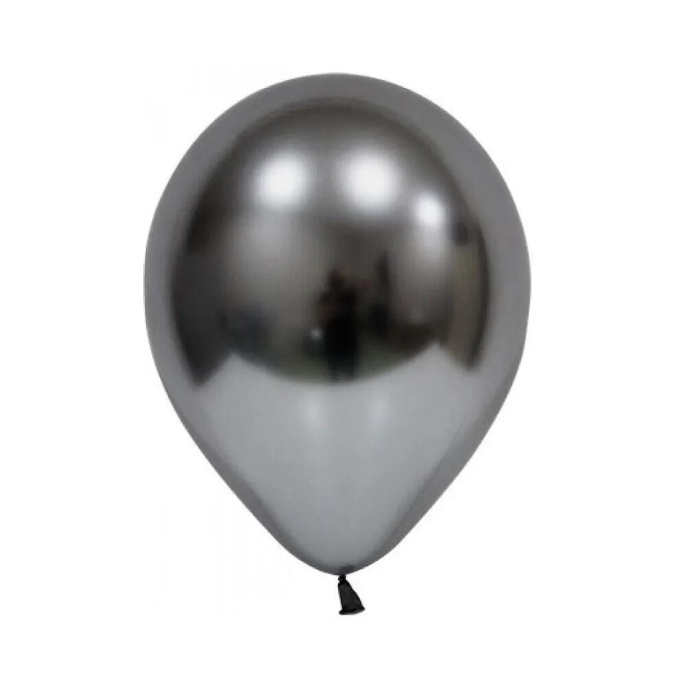 12'' İTHAL KROM GÜMÜŞ BALON