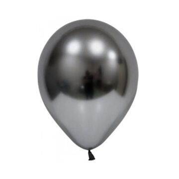 12'' İTHAL KROM GÜMÜŞ BALON