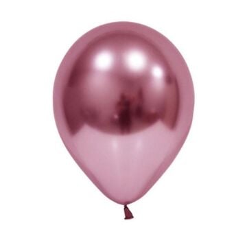 12'' İTHAL KROM PEMBE BALON