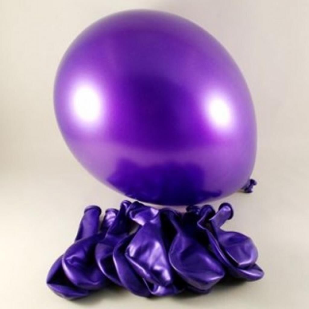12'' VİOLET METALİK  BALON ( B.E. )