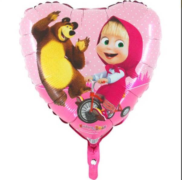 Masha İle Koca Ayı Folyo Balon 18''