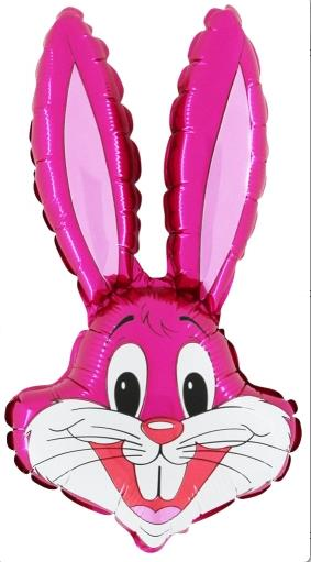 Tavşan Folyo Balon Pembe