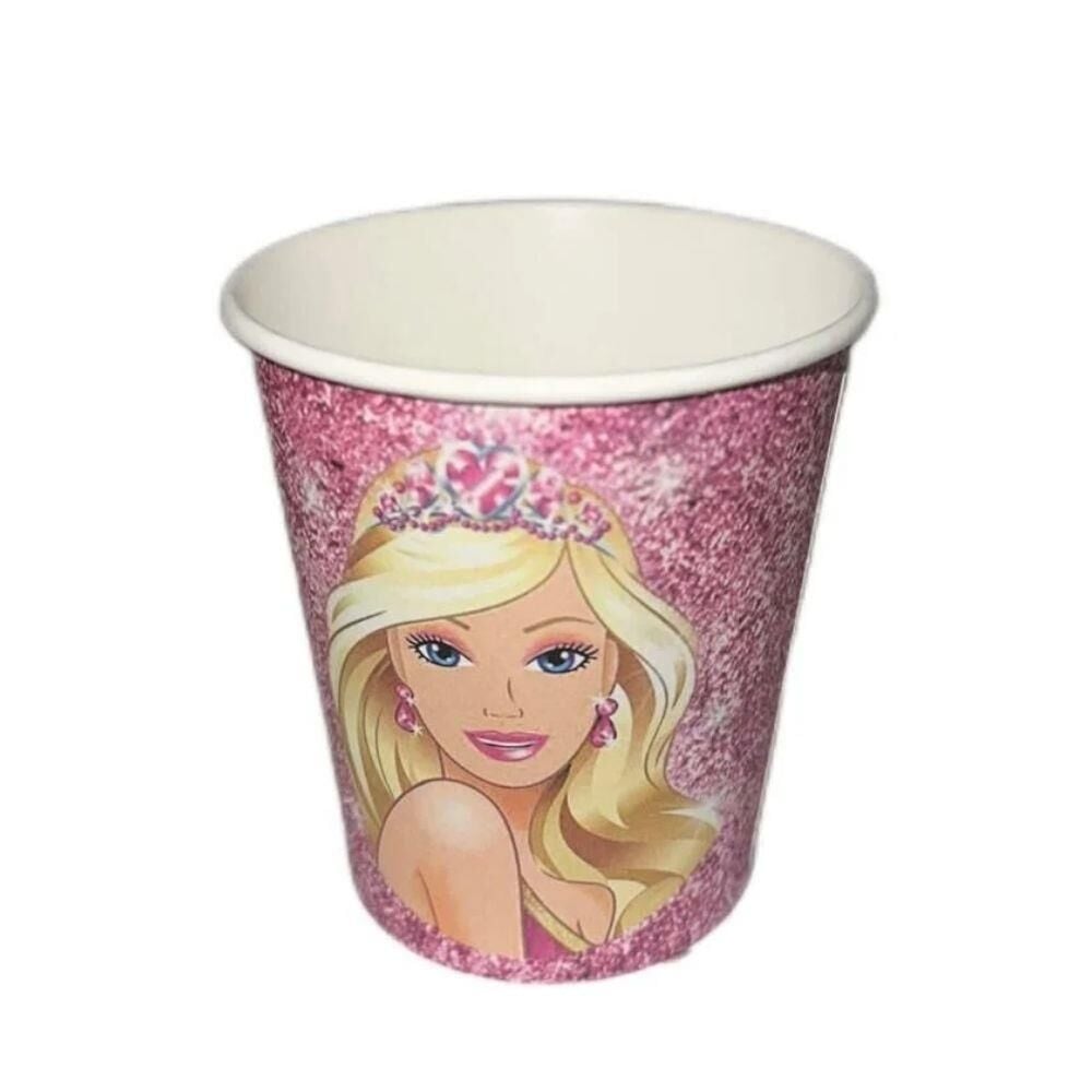 BARBİE KARTON BARDAK 8 Lİ