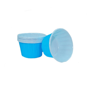 Mavi Kek Kalıbı Küçük Boy 50 Adet