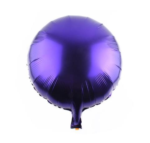 18'' YUVARLAK VİOLET FOLYO BALON