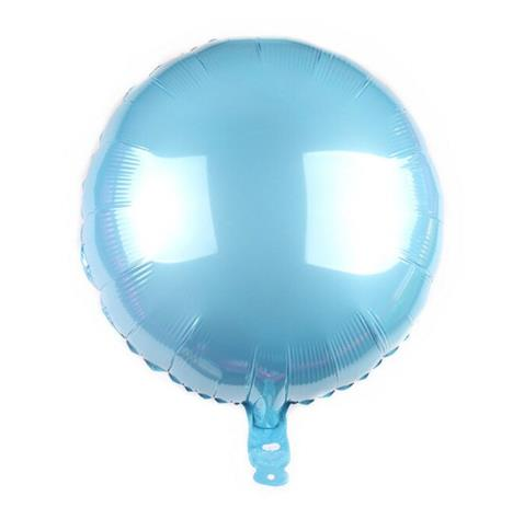 18'' YUVARLAK A.MAVİ FOLYO BALON