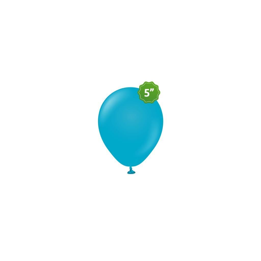 5'' RETRO BALON MAVİ CAM