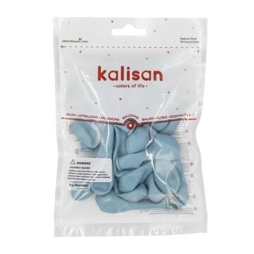 5'' RETRO BALON MAVİ CAM