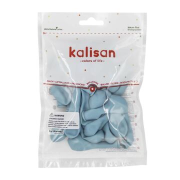 5'' RETRO BALON MAVİ CAM