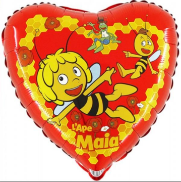 Arı Maya Folyo Balon Kırmızı 18''