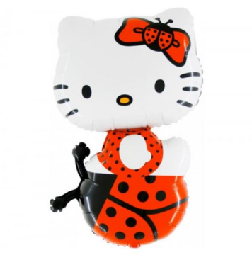 Hello Kitty Folyo Balon Lady 30''