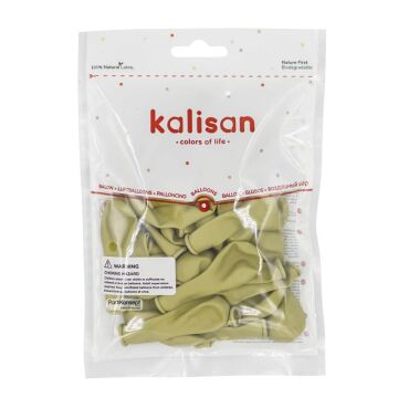 5'' RETRO BALON ZEYTİN