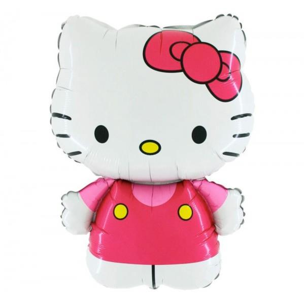 Hello Kitty Folyo Balon Pembe 30''