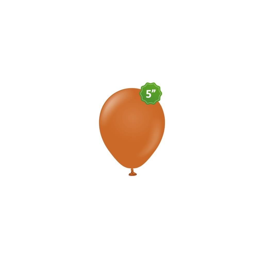 5'' RETRO BALON YANIK TURUNCU