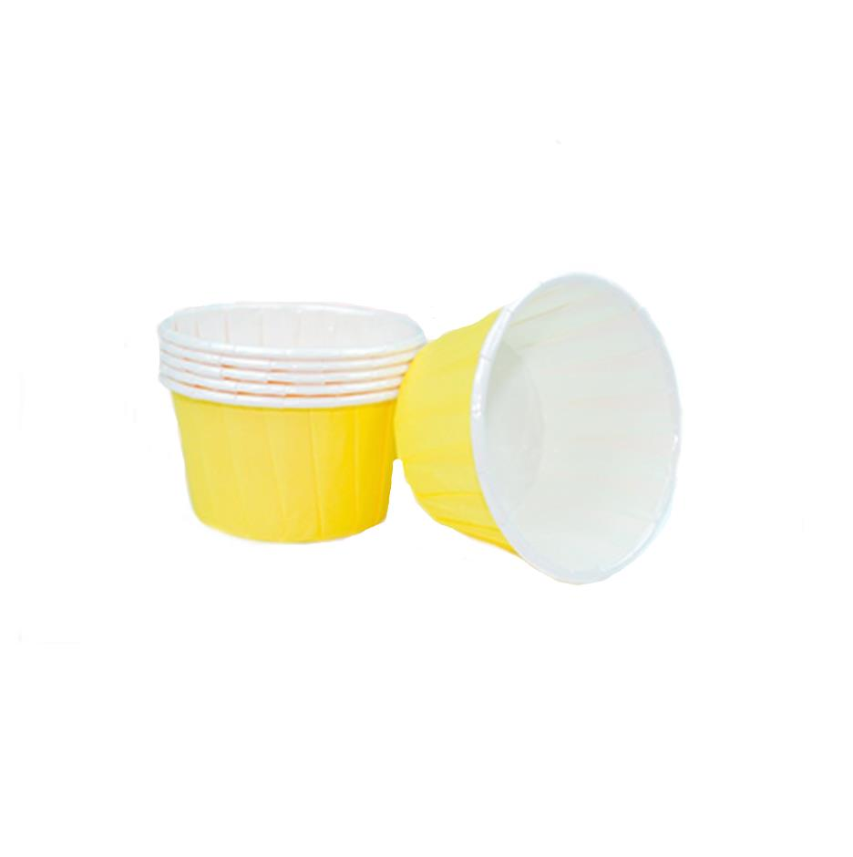 Sarı Kek Kalıbı Büyük Boy 50 Adet