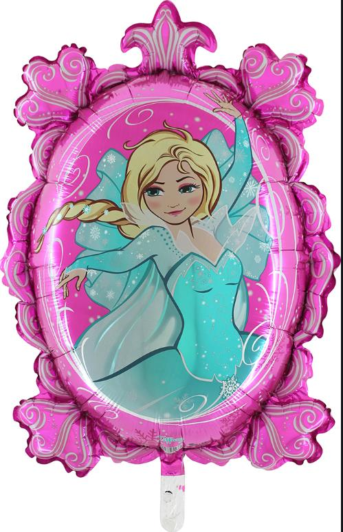 Tiffany Aynalı Folyo Balon Fuşya