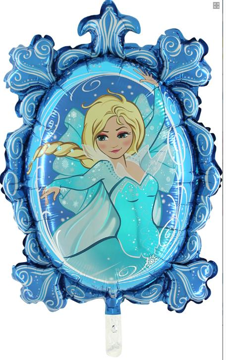 Tiffany Aynalı Folyo Balon Mavi