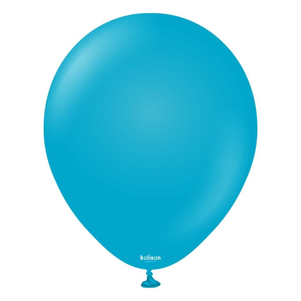 12'' RETRO BALON MAVİ CAM (H.G.)