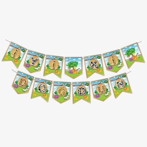 SAFARİ İYİ Kİ DOĞDUN BANNER