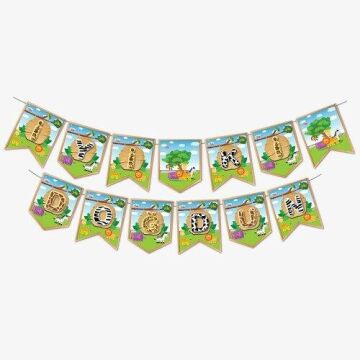 SAFARİ İYİ Kİ DOĞDUN BANNER