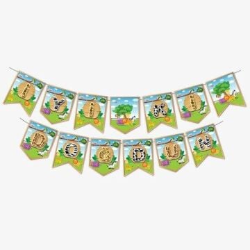 SAFARİ İYİ Kİ DOĞDUN BANNER