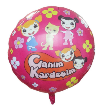 Canım Kardeşim Folyo Balon 18''