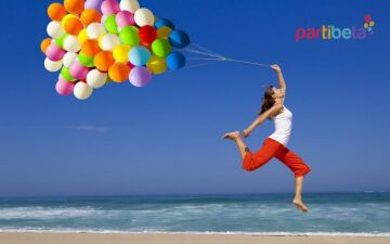 100 Adet Balon Karışık Renkli Paket 30 Cm 12'' (Kalisan)