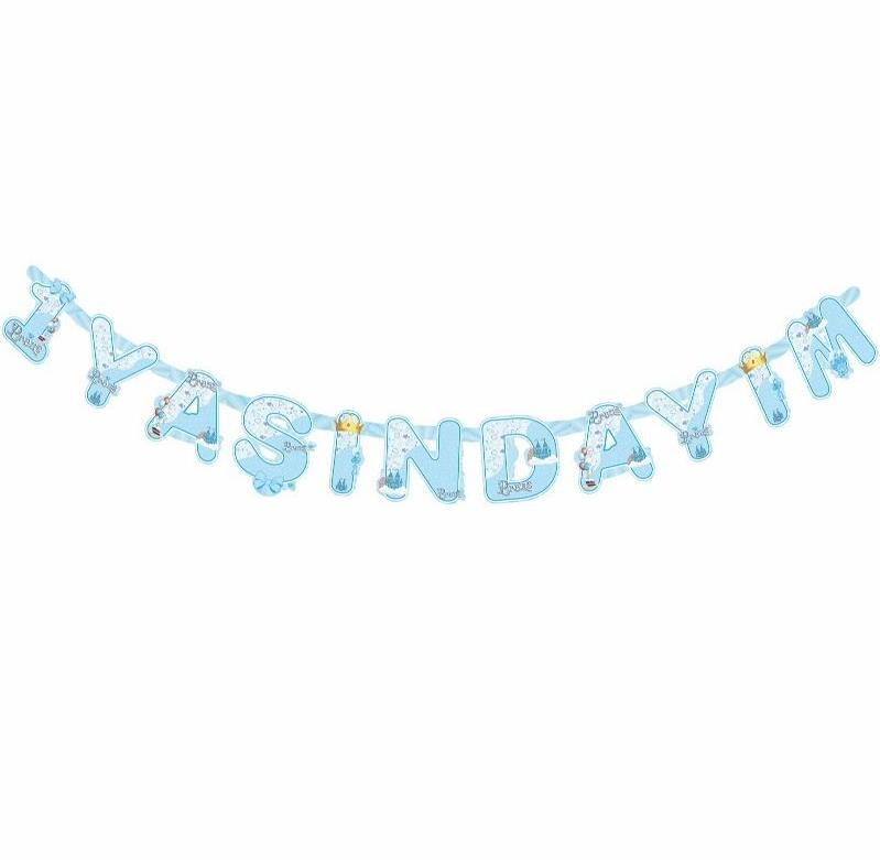 1 YAŞINDAYIM BANNER MAVİ