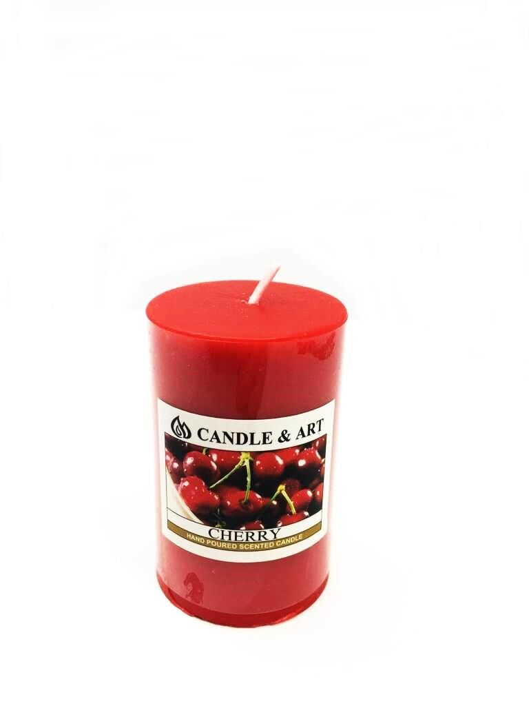 Silindir Mum Küçük 5X7,5 Cm