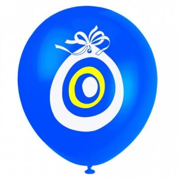 2+2 NAZAR BONCUK BASKILI BALON