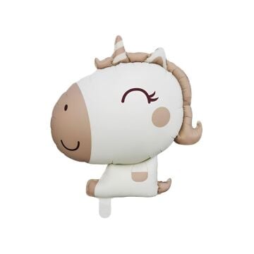 KARAMEL RETRO UNİCORN FOLYO BALON