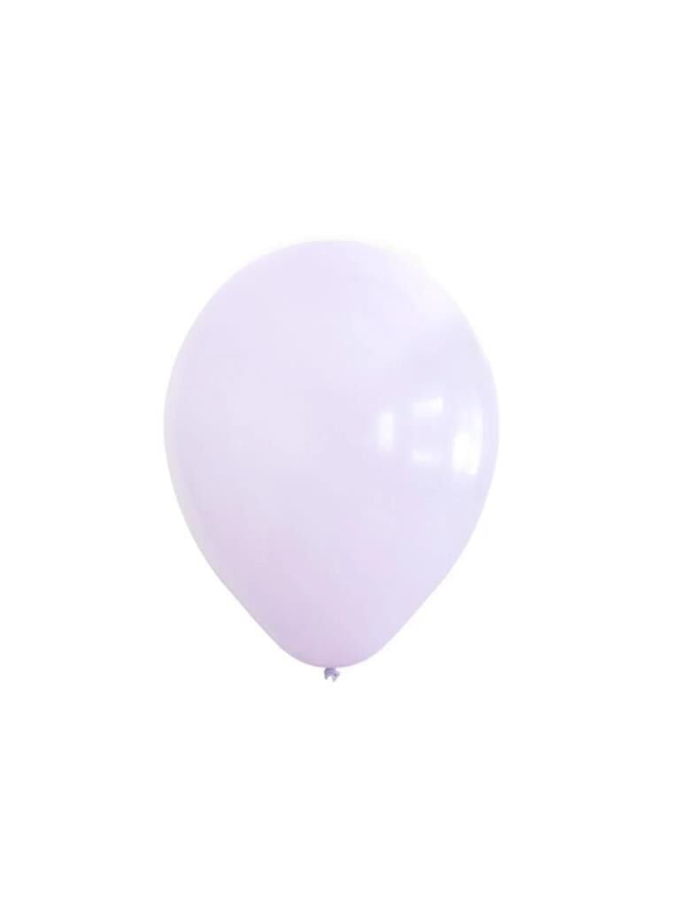 12''  MAKARON PALE LİLA BALON