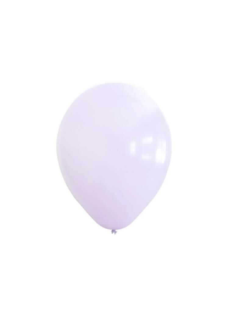 12''  MAKARON PALE LİLA BALON