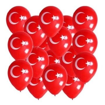 10'' 1+1 GEMAR AY YILDIZ  BALON LATEKS