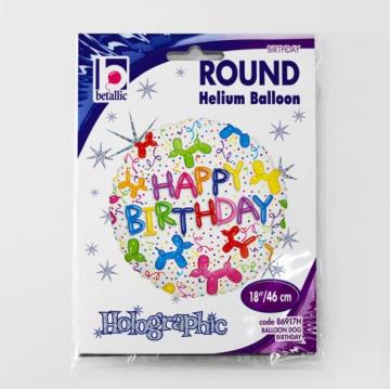 Köpek Figürlü Folyo Balon 18'' (Grabo)