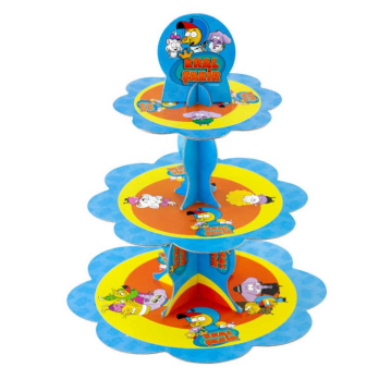 Kral Şakir Action Temalı Kek Standı 3 Katlı Cupcake Standı